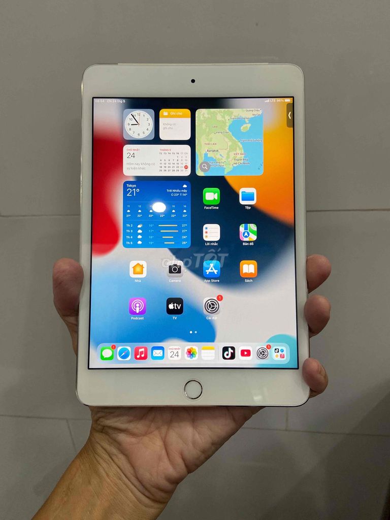 iPad Mini 4 Cellular 16GB Sliver. Mua bán Máy tính bảng tại Quận Gò Vấp Tp Hồ Chí Minh được đăng bởi Bùi Khắc Thịnh hình 1