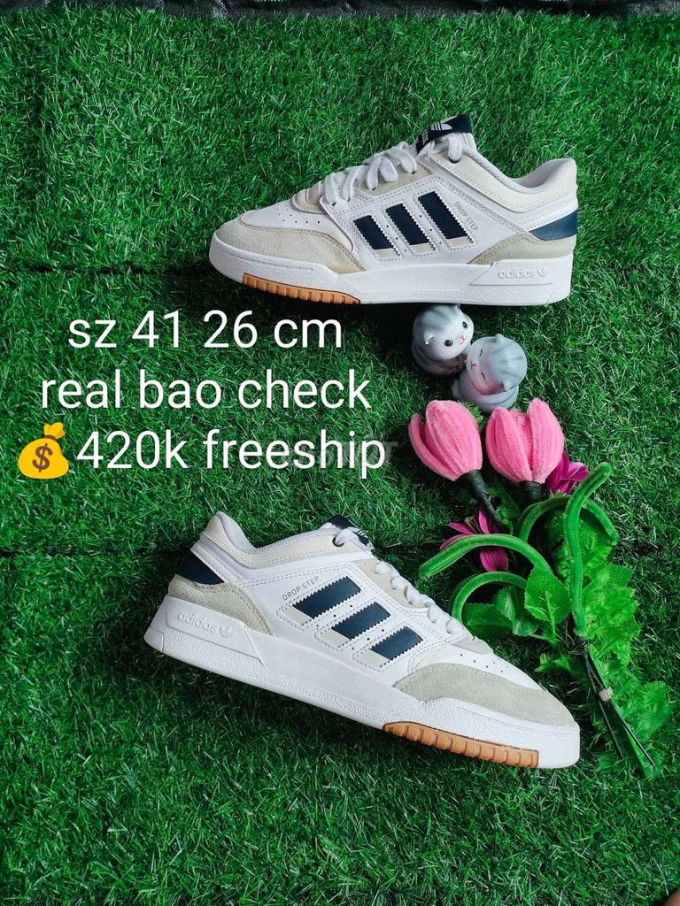 Giày thể thao Adidas Trắng size 41. Mua bán Giày dép tại Thị xã Sơn Tây Hà Nội được đăng bởi Duong hình 1