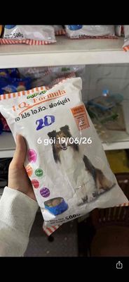 Thức ăn Chó, mèo 20k/1 gói. date tháng 6/2026