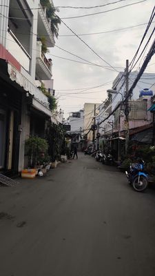 CĂN 1: BÁN NHÀ HẺM 4M(XH) BÀ HOM, P.13, Q.6, 6.3 TỶ.