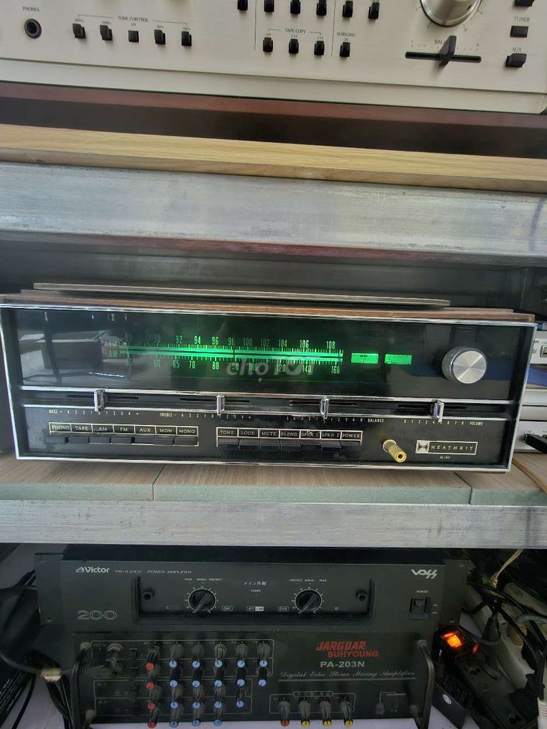 Amply Heathkit AR 1302 Gỗ Nâu. Mua bán Tivi, Âm thanh tại Huyện Thạch Thất Hà Nội được đăng bởi Xuân Vui hình 1