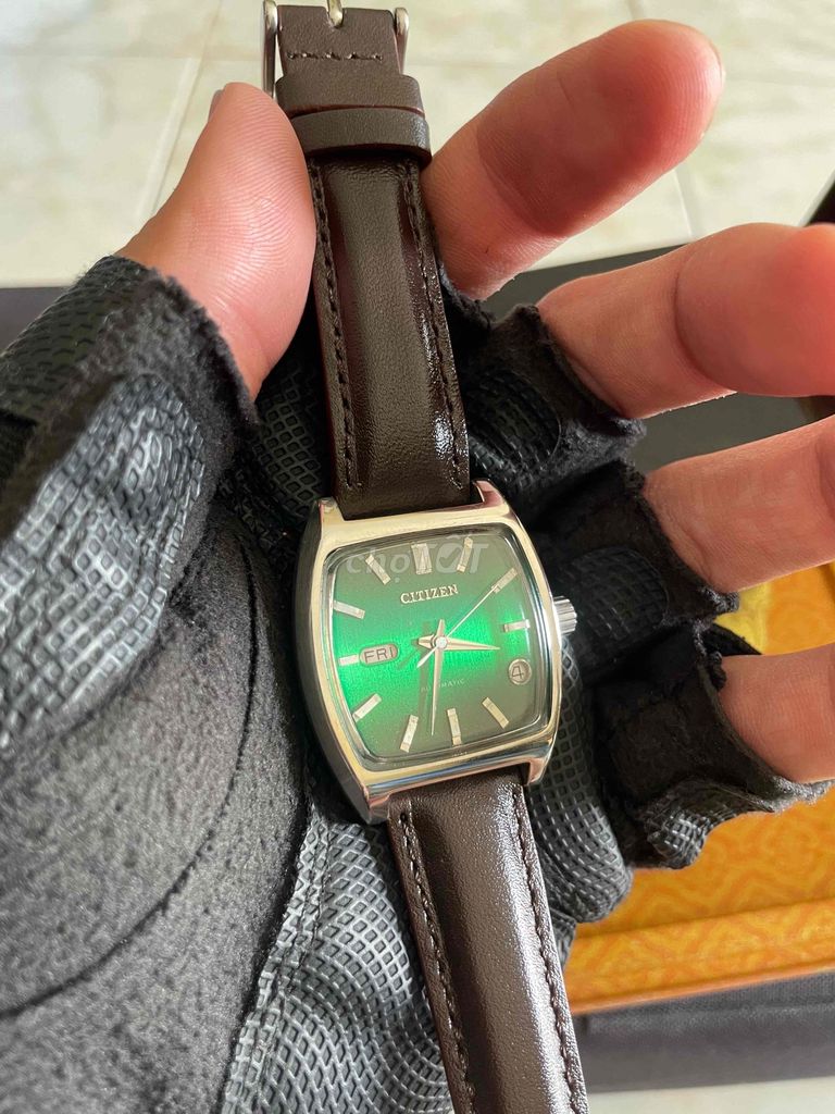 Đồng hồ Citizen Nam 1973 Xanh lá. Mua bán Đồng hồ tại Huyện Tiên Lữ Hưng Yên được đăng bởi Sử  hình 1
