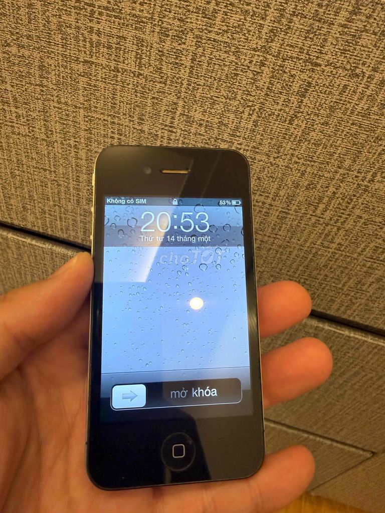 Apple iPhone 4 Đen giá 800k. Mua bán Điện thoại tại Quận Tây Hồ Hà Nội được đăng bởi Chezyman hình 1