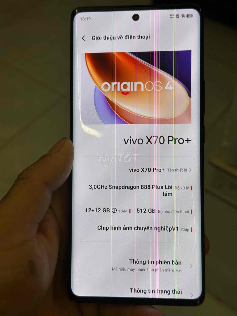 Vivo X70 Pro+ 512GB Đen. Mua bán Điện thoại tại Thành phố Đà Lạt Lâm Đồng được đăng bởi Điện Nước Đà Lạt hình 1