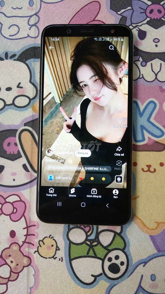 Samsung A6 Gold 2Sim Màn Amoled Zin Đẹp Yutub Mượt. Mua bán Điện thoại tại Quận Gò Vấp Tp Hồ Chí Minh được đăng bởi THCellPhones hình 1