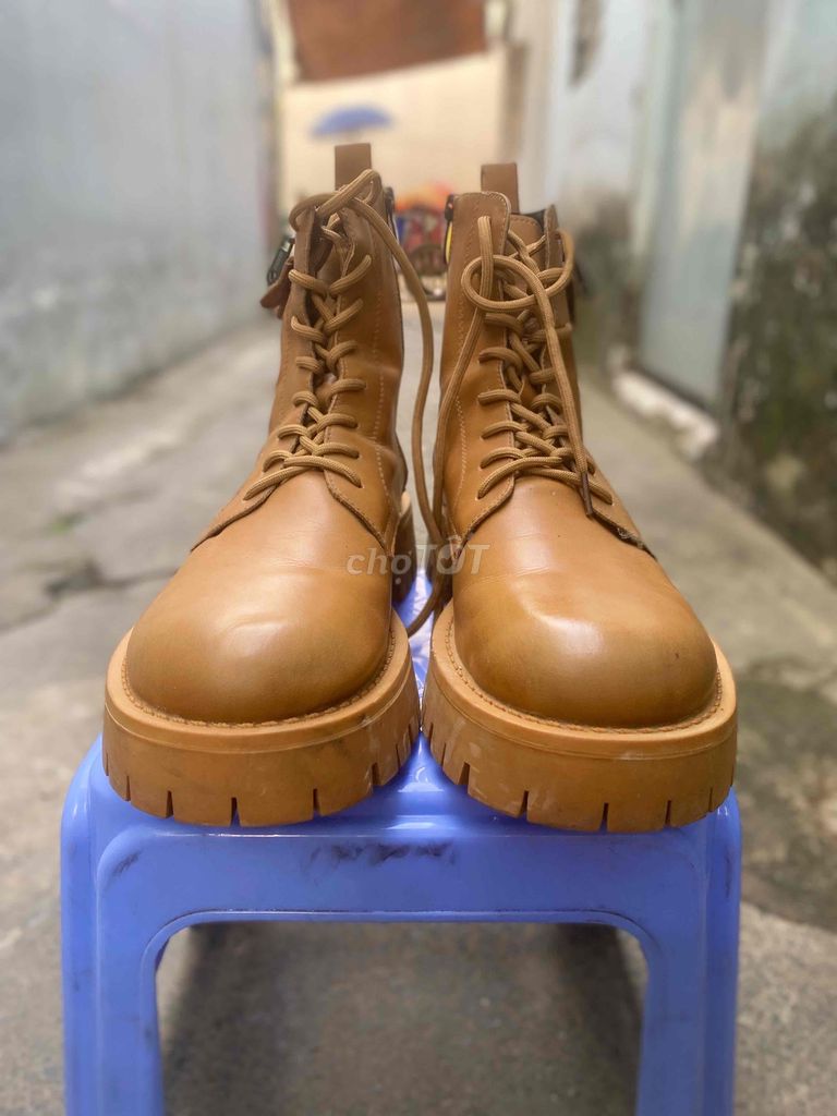 giày boot nam da bò size 42-43