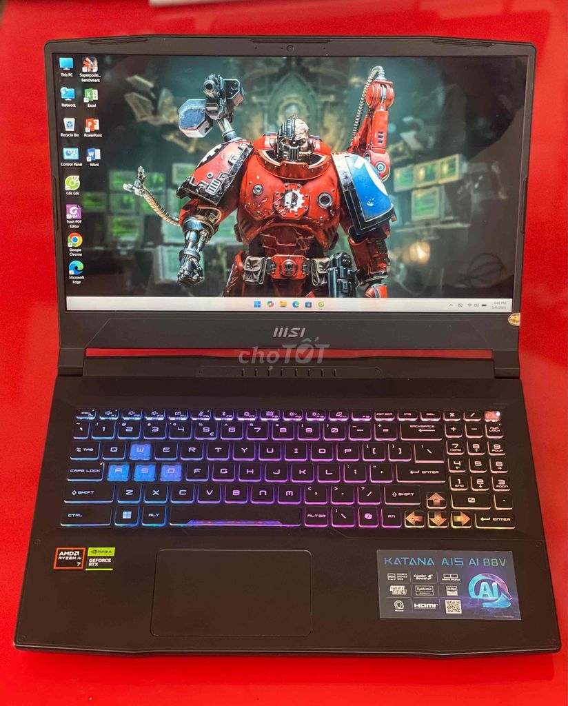 MSI Katana A15 Ai B8V Ryzen 7 RTX 4050 zin team. Mua bán Laptop tại Thành phố Long Xuyên An Giang được đăng bởi Hiếu Trương hình 1