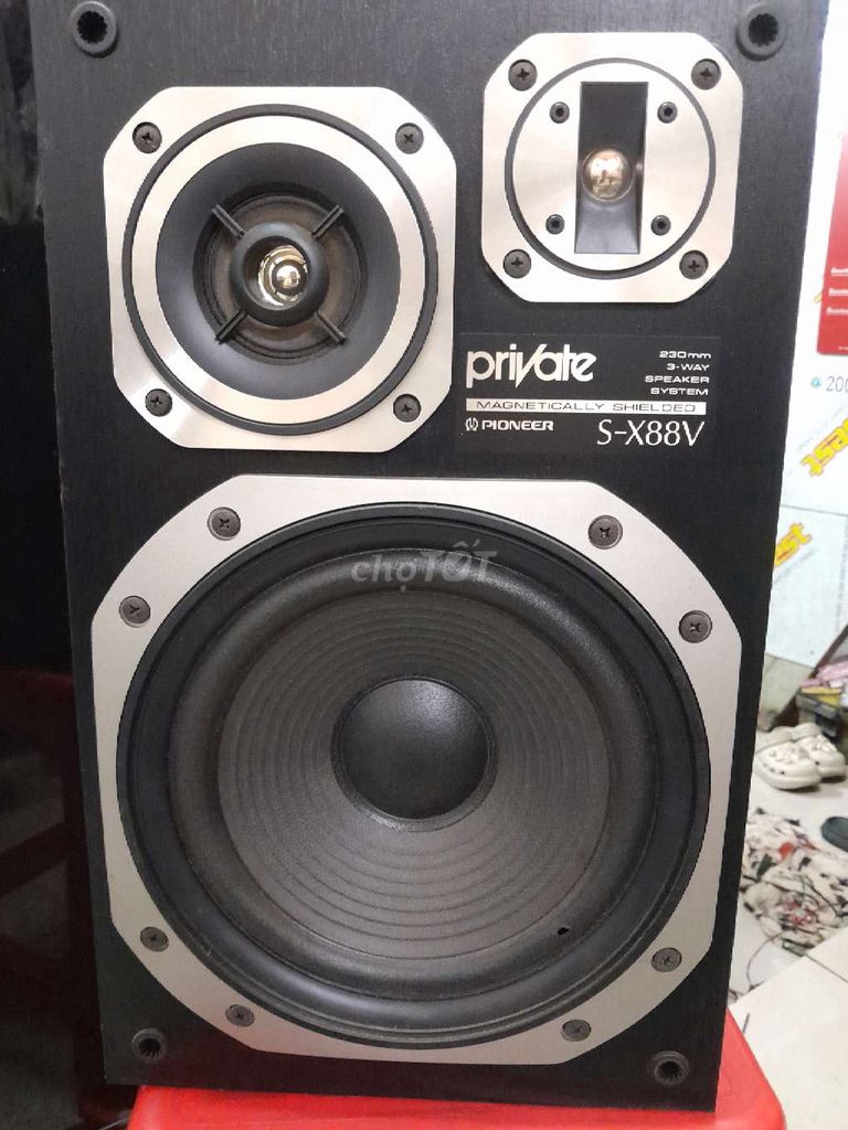 Loa Pioneer S-X88V Đen 23cm Nhật Bản Đã sử dụng. Mua bán Tivi, Âm thanh tại Quận 6 Tp Hồ Chí Minh được đăng bởi Việt  hình 1