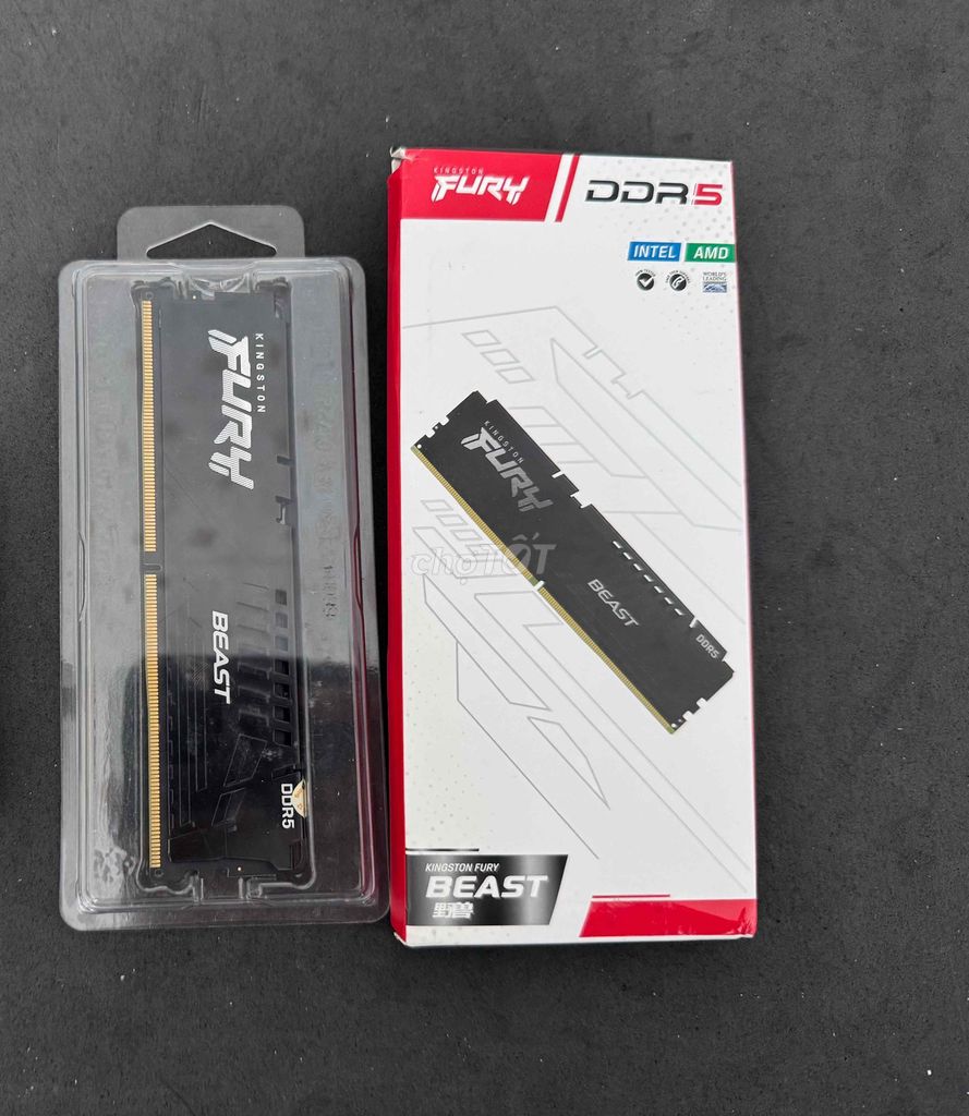 RAM Kingston Fury Beast 16GB DDR5. Mua bán Linh kiện (RAM, Card...) tại Thành phố Qui Nhơn Bình Định được đăng bởi trúc trần hình 1