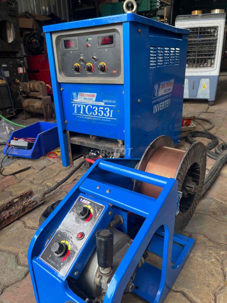 Máy hàn MIG Tân Thành TTC353I Xanh Đã sử dụng. Mua bán Đồ chuyên dụng, Giống nuôi trồng tại Huyện Hóc Môn Tp Hồ Chí Minh được đăng bởi Máy Hàn Nhật Bãi hình 1