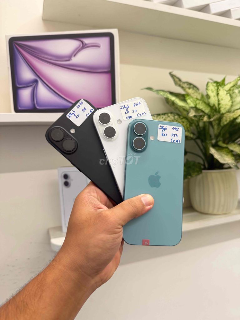 Apple iPhone 16 thường 256GB Đen, Trắng, Xanh. Mua bán Điện thoại tại Quận Đống Đa Hà Nội được đăng bởi Bùi Hiếu  H iStore hình 1
