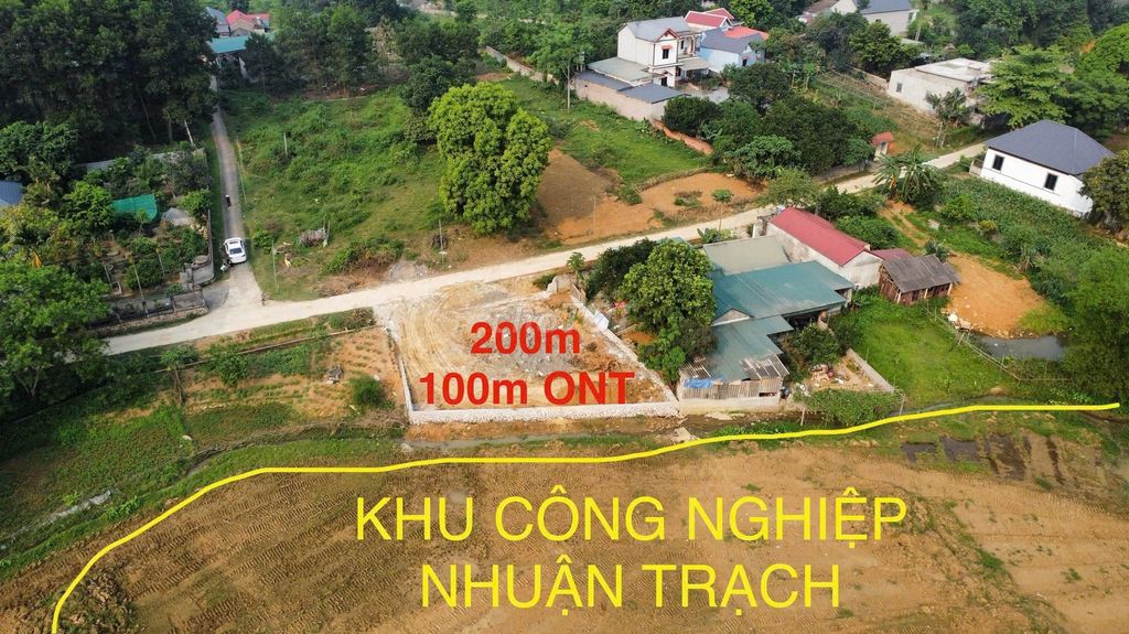 SÁT KHU NHÀ Ở CỦA KCN NHUẬN TRẠCH, LƯƠNG SƠN, HB