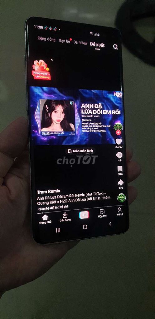 Cập nhật thông tin hàng ngày cùng Samsung S10Plus. Mua bán Điện thoại tại Quận Tân Phú Tp Hồ Chí Minh được đăng bởi Trần Gia Bảo hình 1