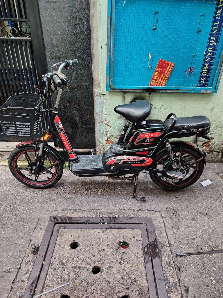 Bán xe đạp điện Osakar A8 (ko bình). Mua bán Xe điện tại Quận 4 Tp Hồ Chí Minh được đăng bởi A út  hình 1