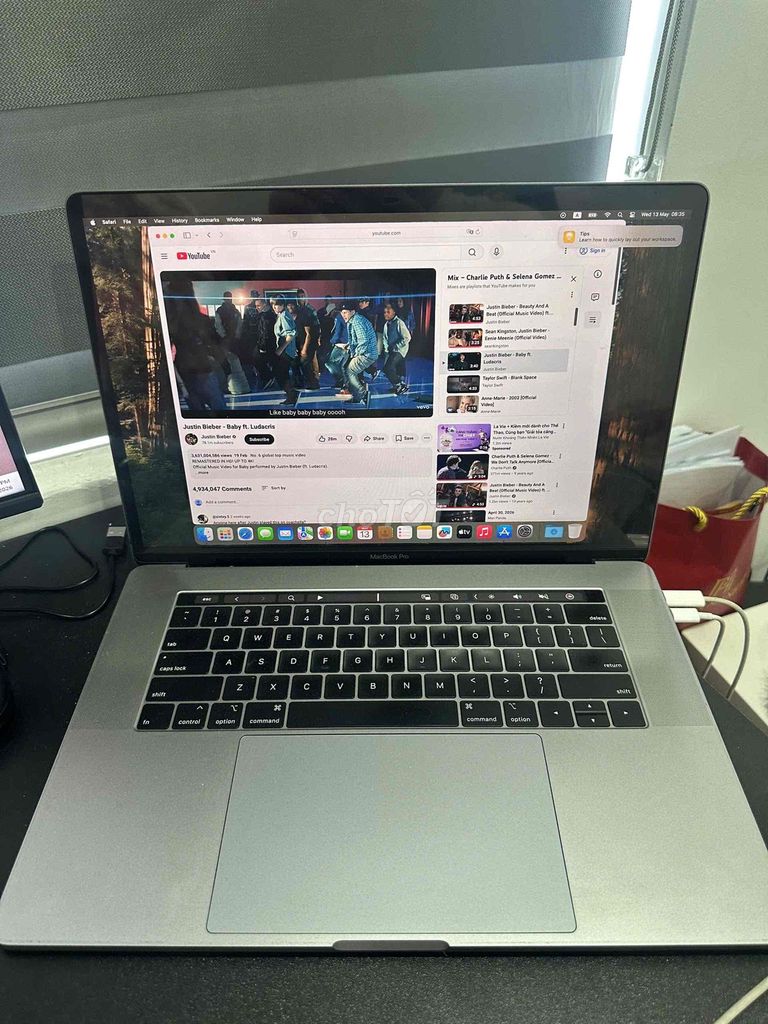 MacBook Pro 2019 i7 15.4 inch 16GB/250GB. Mua bán Laptop tại Quận Hoàng Mai Hà Nội được đăng bởi Bùi Văn Dũng hình 1