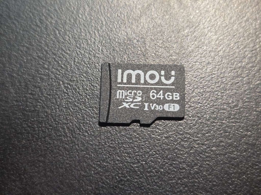 Thẻ nhớ MicroSD 64gb Imou F1 V30. Mua bán Phụ kiện (Màn hình, Chuột...) tại Quận 4 Tp Hồ Chí Minh được đăng bởi Phạm Anh Kiệt hình 1