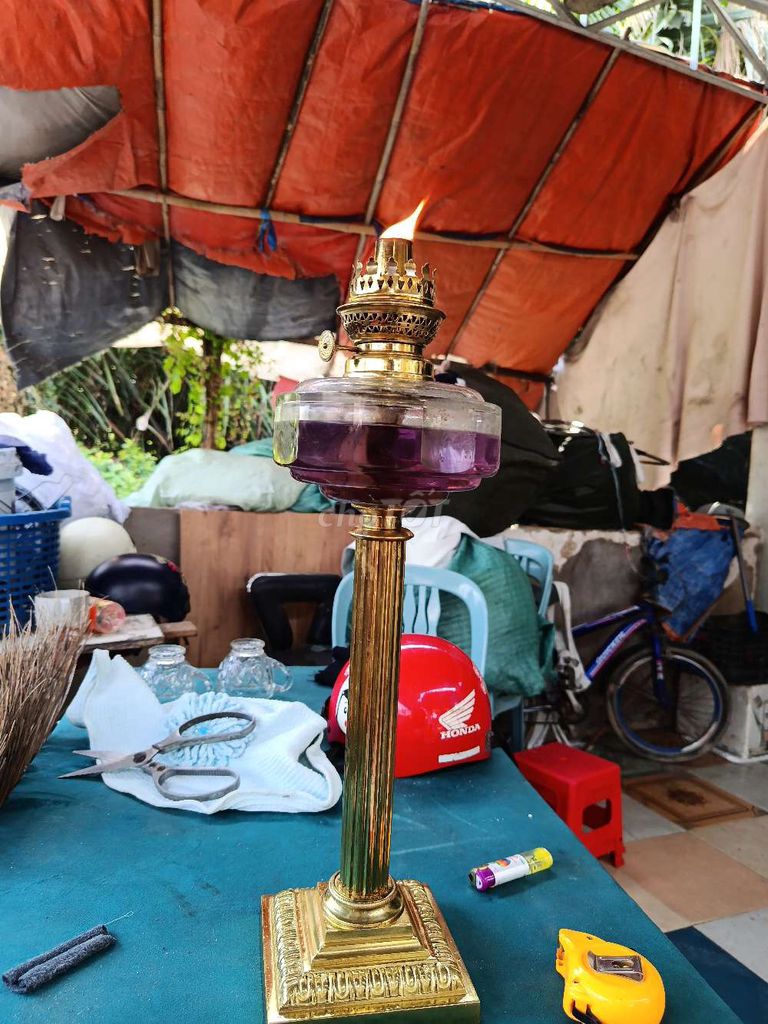 Đèn dầu Pháp Đồng. Mua bán Đèn tại Quận 8 Tp Hồ Chí Minh được đăng bởi võ văn kiệt  hình 1