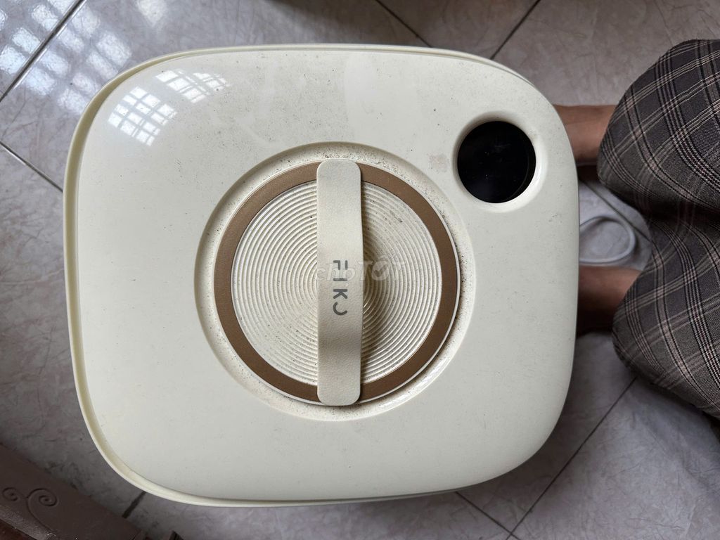 Bồn ngâm chân FIKO Trắng Đã sử dụng. Mua bán Nội thất, đồ gia dụng khác tại Quận 3 Tp Hồ Chí Minh được đăng bởi Lien Thai hình 1
