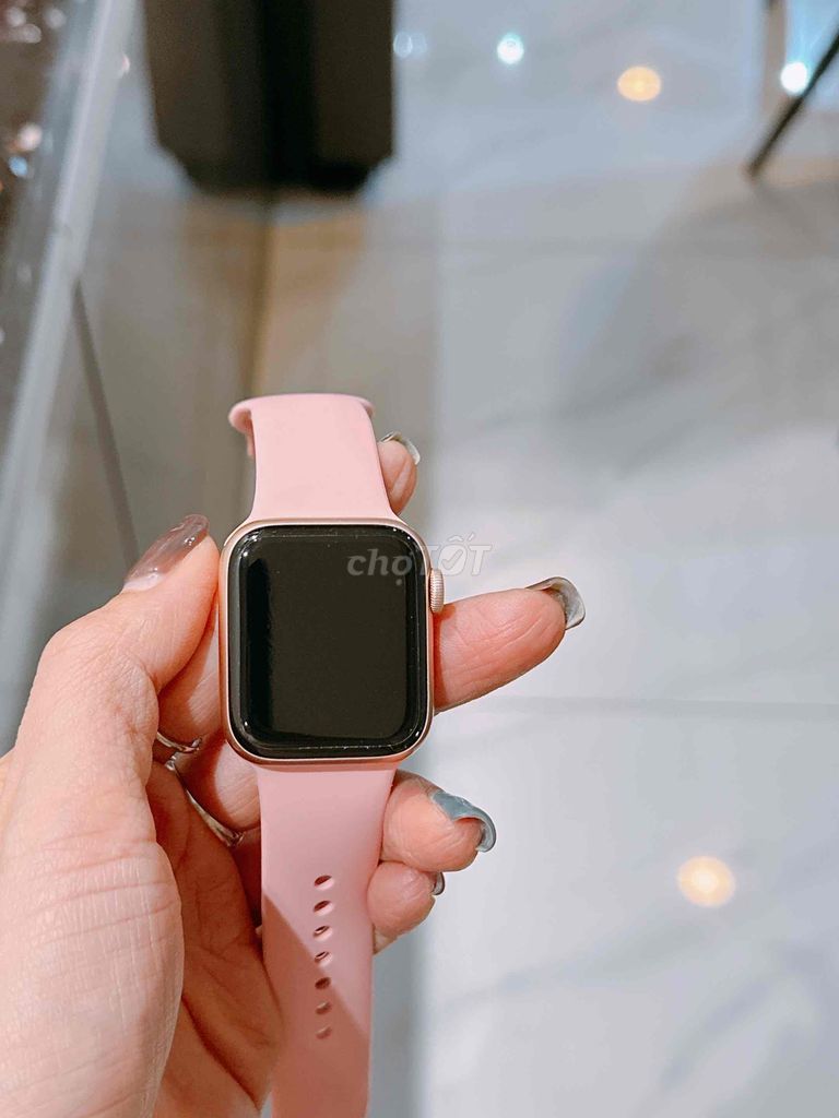 apple watch se1-40mm hồng ful phụ kiện máy zin đẹp