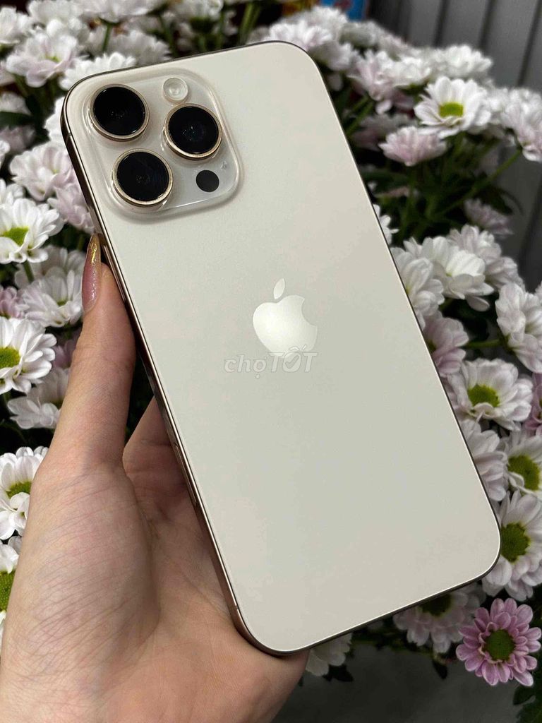 iPhone 16 Pro Max 256GB Sa Mạc VN Fullbox 99%. Mua bán Điện thoại tại Quận Ninh Kiều Cần Thơ được đăng bởi Quý Mobile Cần thơ hình 1