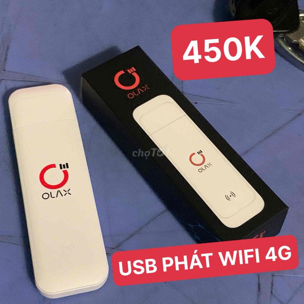 Usb Phát Wifi Cắm Sim 4G 5G