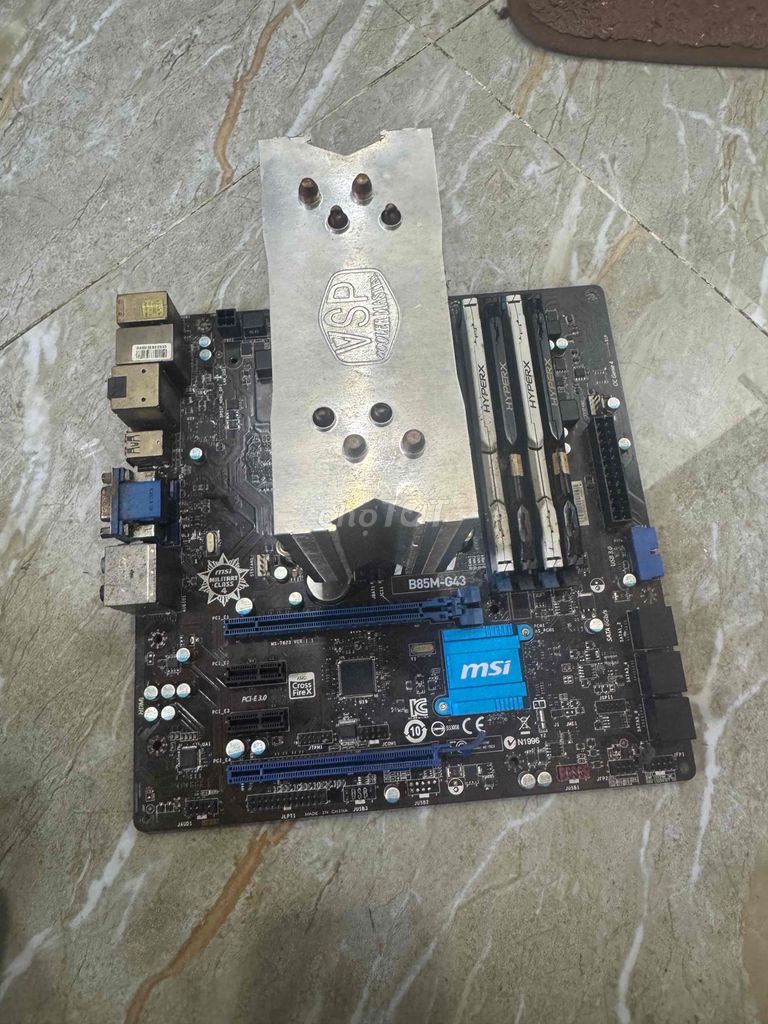 Bo mạch chủ MSI B85M-G43. Mua bán Linh kiện (RAM, Card...) tại Thành phố Đà Lạt Lâm Đồng được đăng bởi Thành Nam hình 1