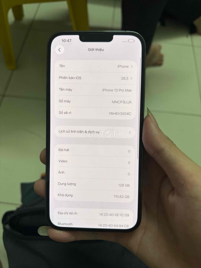 Apple iPhone 13 Pro Max 128GB Xanh Zin. Mua bán Điện thoại tại Quận Bình Thạnh Tp Hồ Chí Minh được đăng bởi Cận táo chuẩn  hình 1