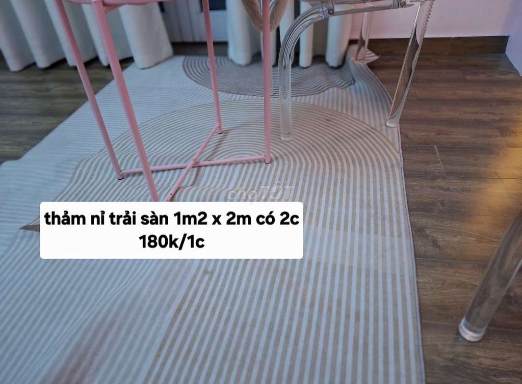 Thảm trải sàn Nỉ 1m2 x 2m. Mua bán Cây cảnh, đồ trang trí tại Quận Đống Đa Hà Nội được đăng bởi duc hình 1