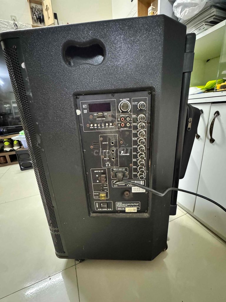 Loa kéo Arirang MIK36 Đen 600W. Mua bán Tivi, Âm thanh tại Quận Bình Tân Tp Hồ Chí Minh được đăng bởi Duy Le hình 1
