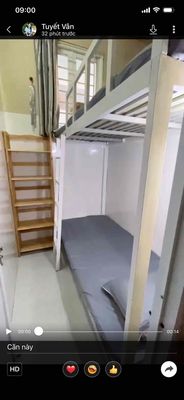 Phòng riêng 2 người - Máy lạnh - Đồng hồ điện riêng - Ngã tư hàng xanh
