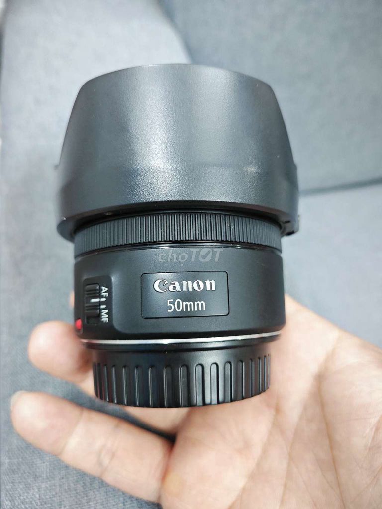 Ống kính Canon 50 f1.8 STM Đen. Mua bán Máy ảnh, Máy quay tại Quận Cầu Giấy Hà Nội được đăng bởi Tiến Nguyễn hình 1