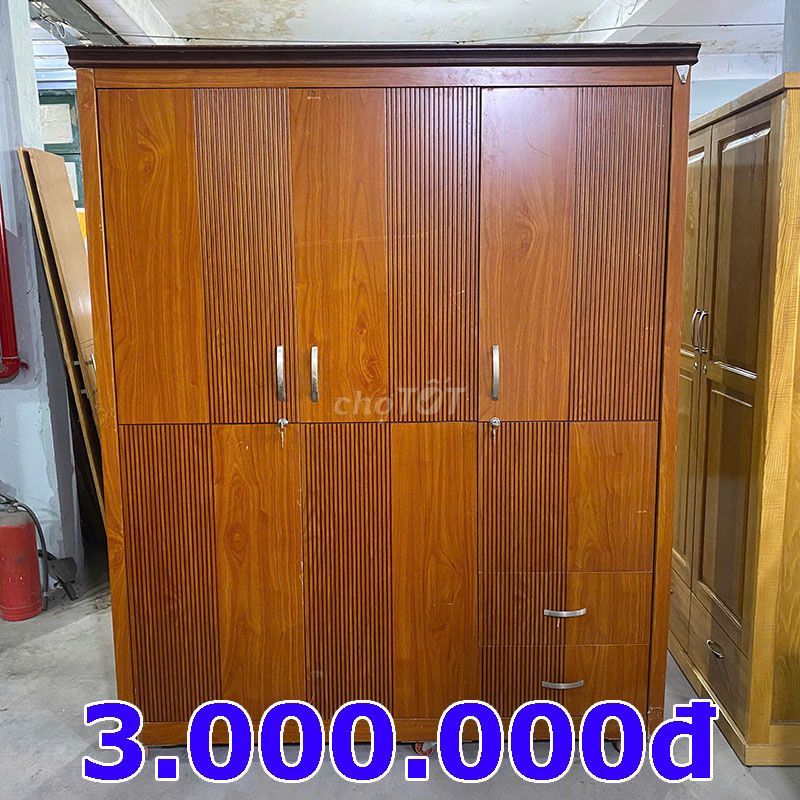 Tủ Quần Áo Gỗ Công Nghiệp 1m2 Mới 90%. Mua bán Tủ, kệ gia đình tại Quận 7 Tp Hồ Chí Minh được đăng bởi MrCường hình 1