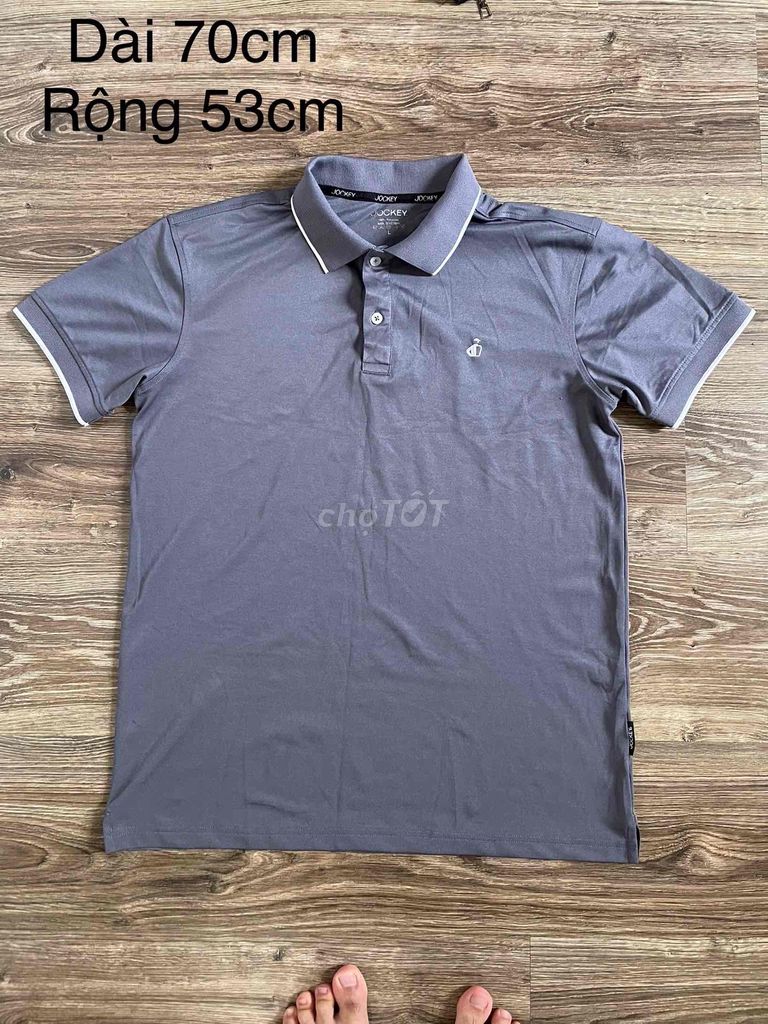 Áo polo Jockey Nam Xám size L. Mua bán Quần áo tại Quận Nam Từ Liêm Hà Nội được đăng bởi Mạc Đức Nghĩa hình 1