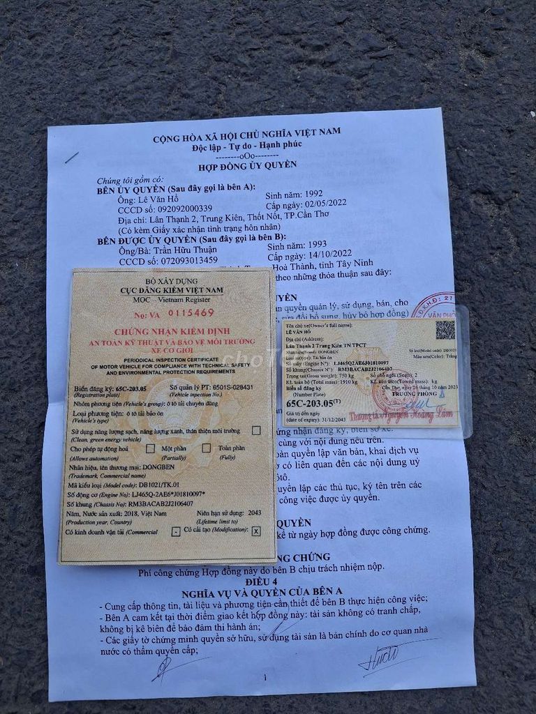 Xe tải dongben 2018. Mua bán Xe tải, xe ben tại Huyện Hòa Thành Tây Ninh được đăng bởi Qc Quang Nhứt hình 10