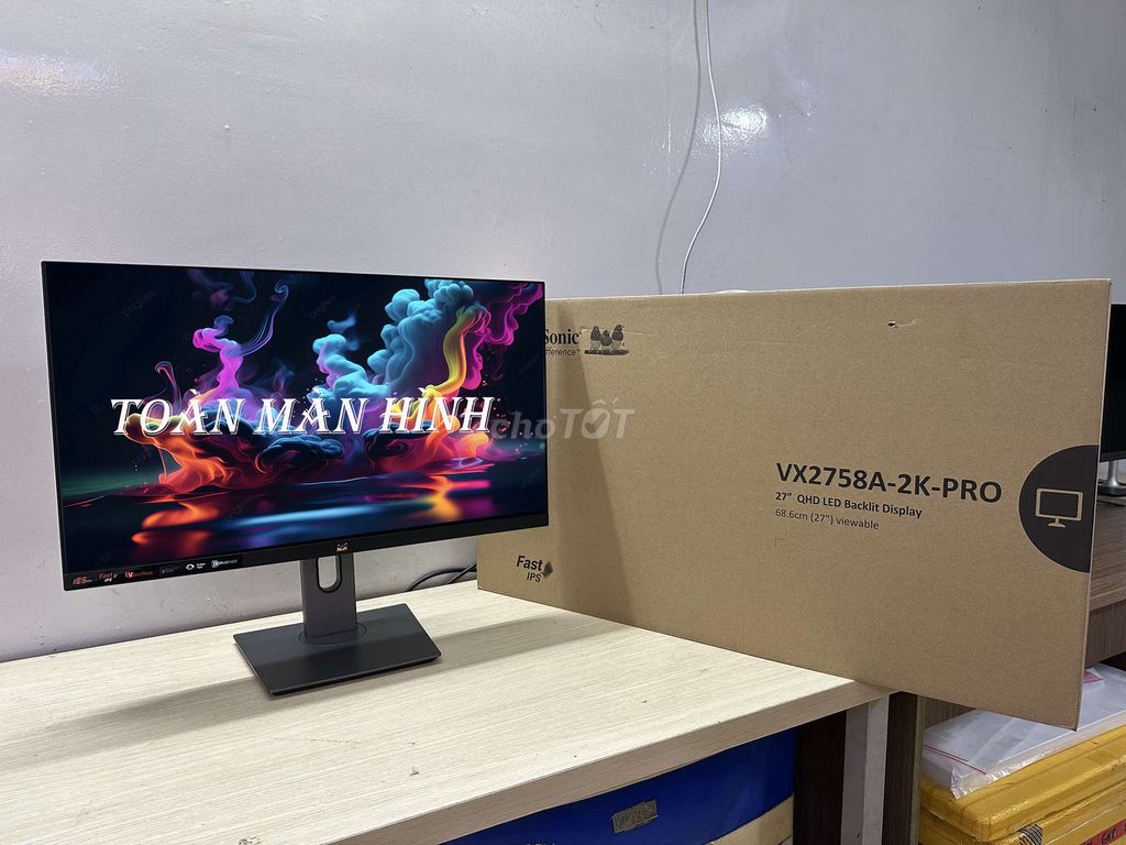 Ngồi nhà ALo màn đi ngay #VX2758A 2k Pro4 180hznew. Mua bán Phụ kiện (Màn hình, Chuột...) tại Quận Bình Thạnh Tp Hồ Chí Minh được đăng bởi TOÀN MÀN HÌNH hình 1