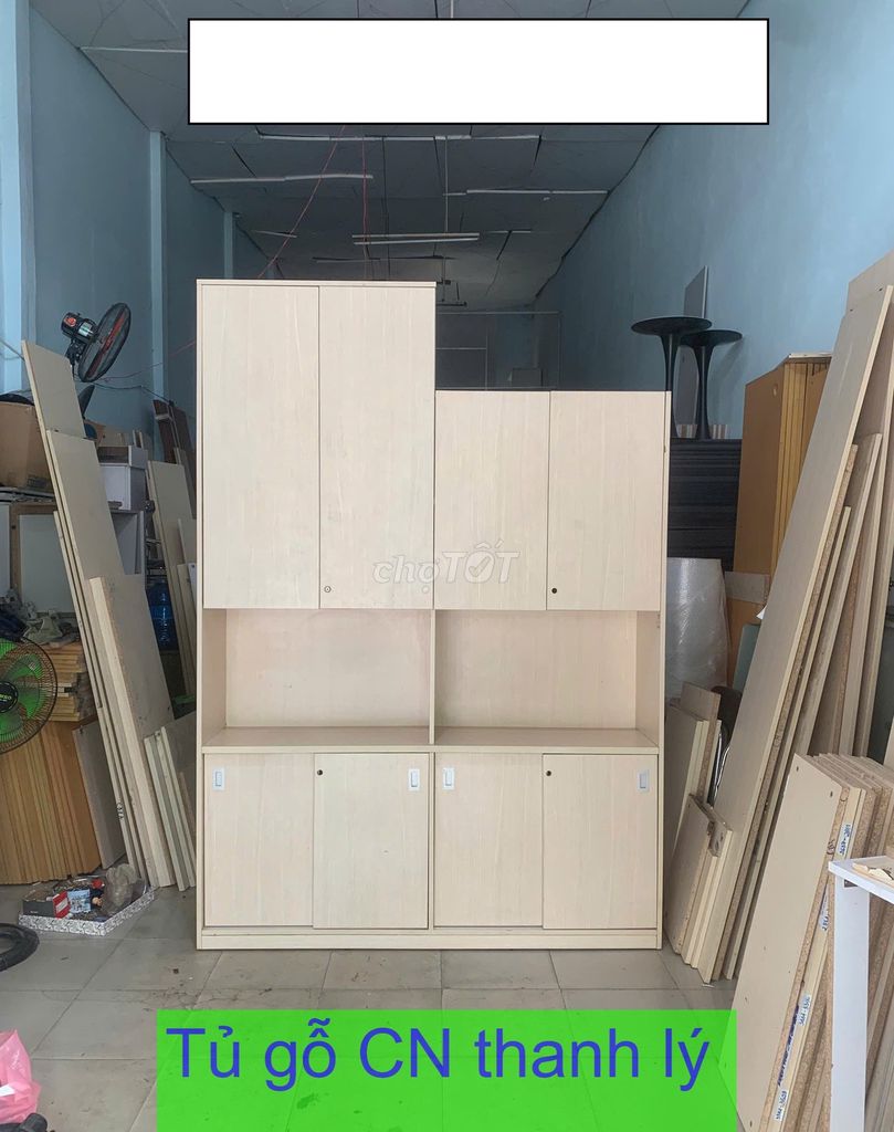 Tủ hồ sơ gỗ công nghiệp vàng nhạt. Mua bán Đồ dùng văn phòng tại Thành phố Thủ Đức Tp Hồ Chí Minh được đăng bởi Trần Quốc Thái hình 1