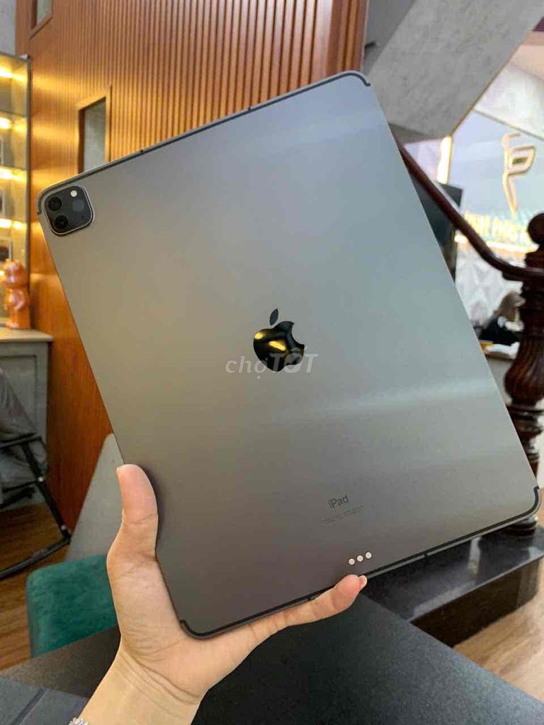 Ipad Pro M1 12.9" qtế Pin 100 sạc 35L 128G wifi