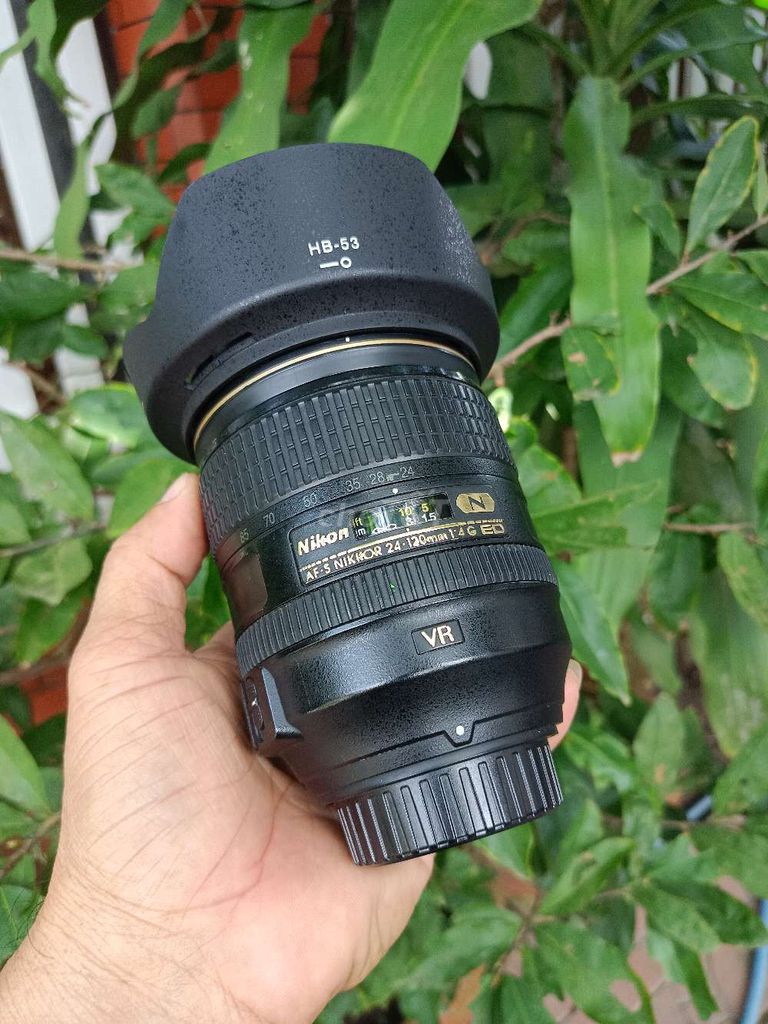 Ống kính Nikon 24-120 F4 Nano Đen Đã sử dụng. Mua bán Máy ảnh, Máy quay tại Thành phố Long Xuyên An Giang được đăng bởi Lý Phước Hảo hình 1