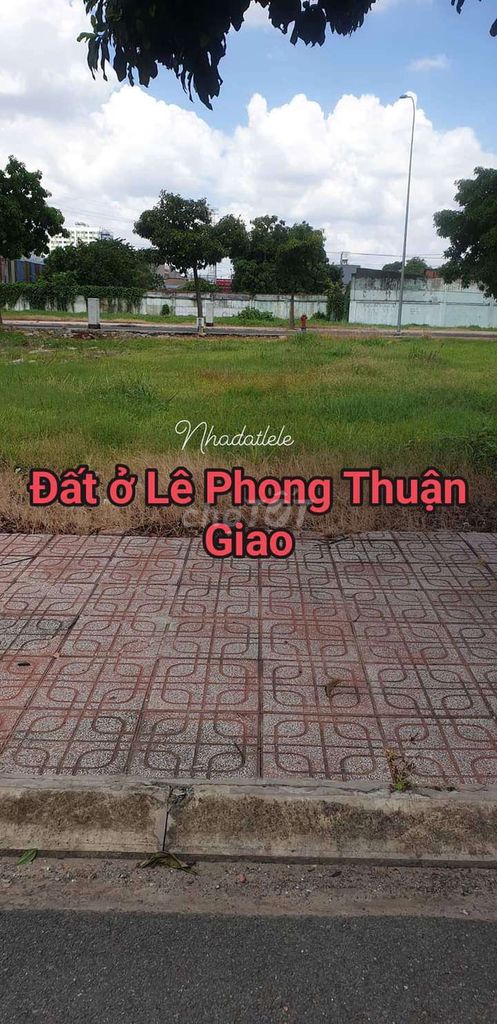 Bán đất ở khu dân cư Lê Phong Thuận Giao Thuận An Bình Dương