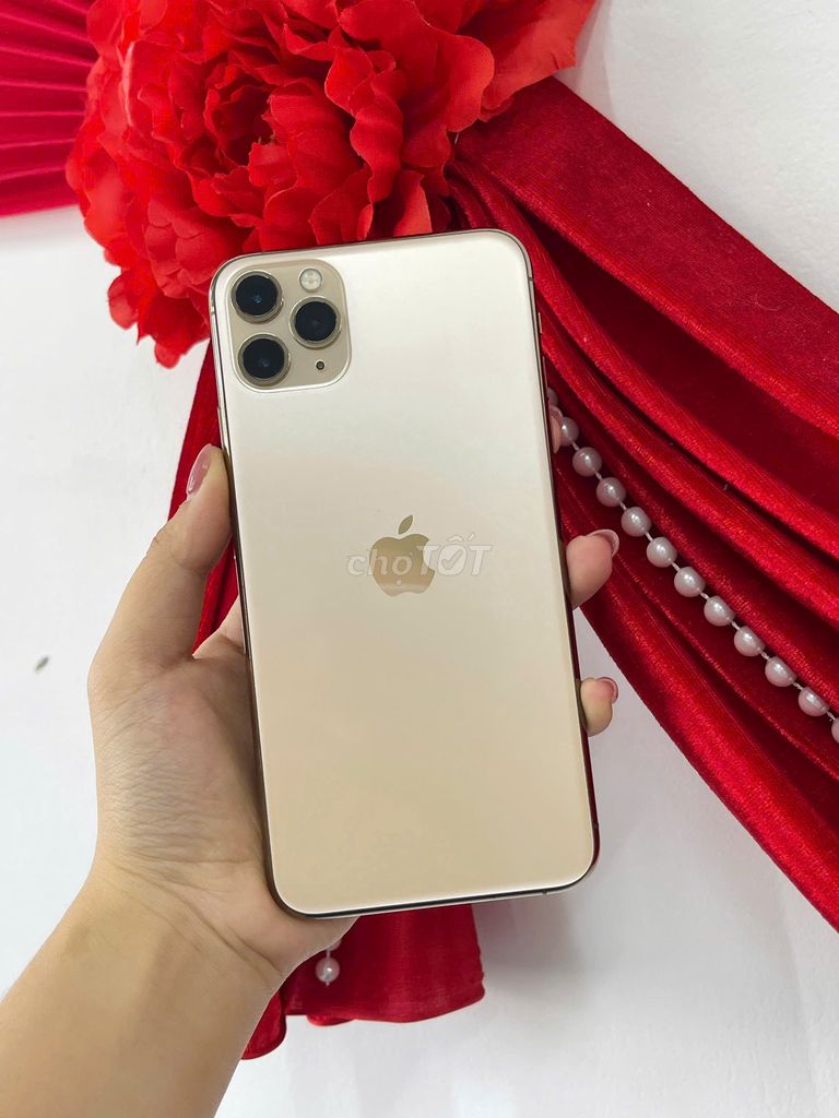 Iphone 11Promax 256G Gold Máy Zin đẹp.Pin new 100%. Mua bán Điện thoại tại Quận Liên Chiểu Đà Nẵng được đăng bởi Gia Minh Shop hình 1