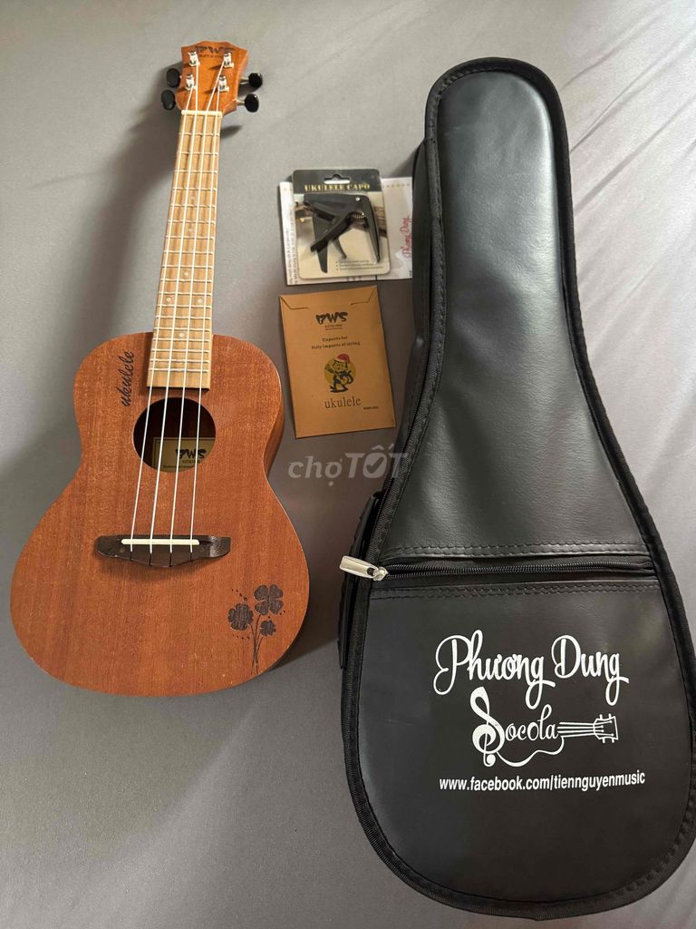 Đàn Ukulele Nâu Mới 99%. Mua bán Nhạc cụ tại Quận 5 Tp Hồ Chí Minh được đăng bởi khánh trang ngô trần hình 1