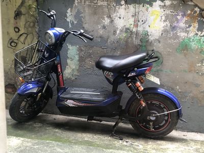 Xe đạp điện màu xanh, pin mới thay. Mua bán Xe điện tại Quận 3 Tp Hồ Chí Minh được đăng bởi nguyen hang