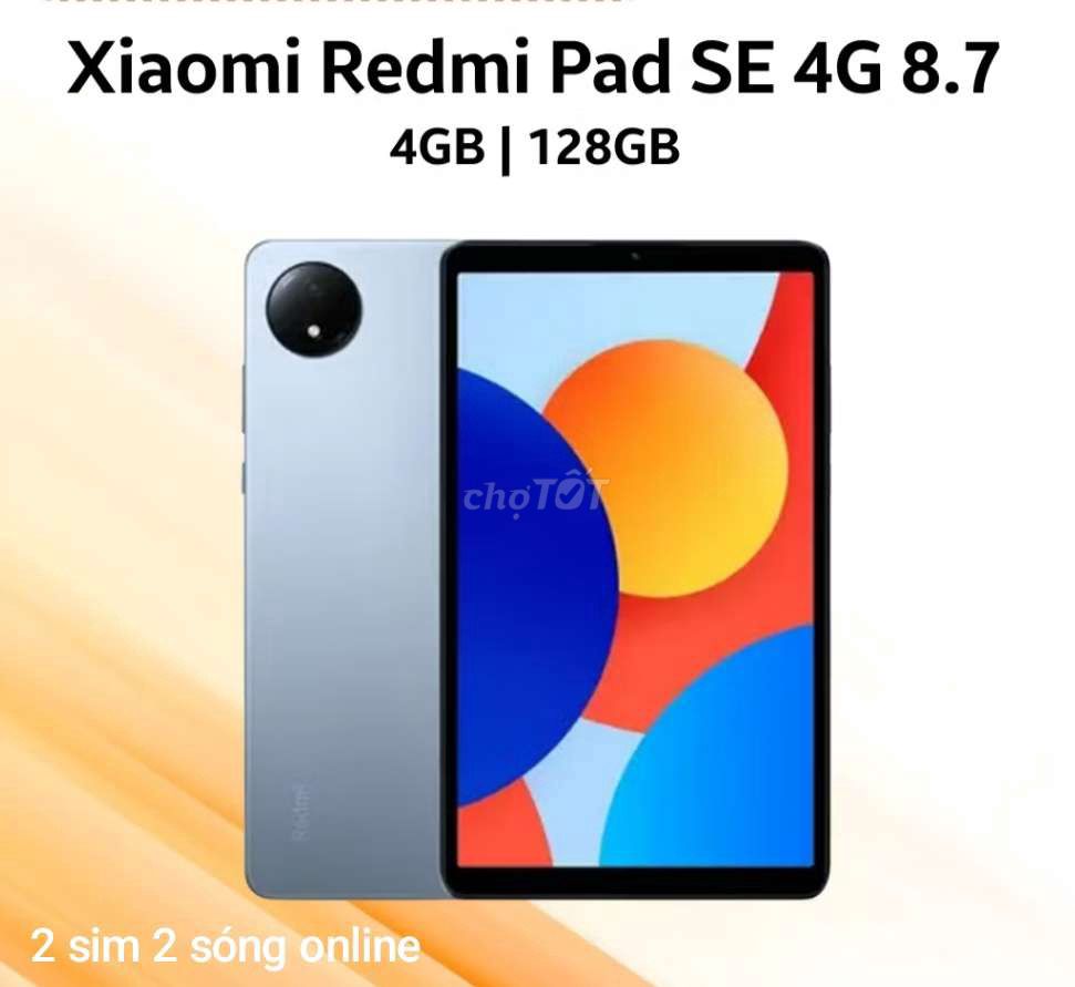 Xiaomi Redmi Pad SE 8.7 4GB/128GB. Mua bán Máy tính bảng tại Thành phố Nha Trang Khánh Hòa được đăng bởi Trần Anh hình 1