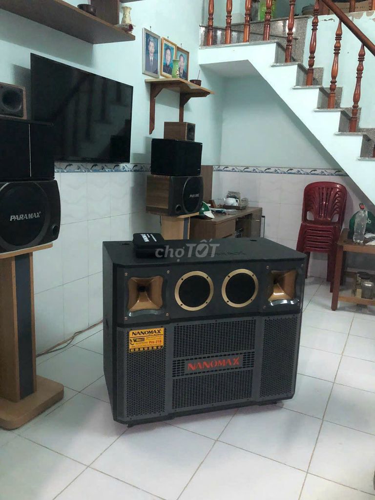 Loa kéo NANOMAX PRO-218 - Góp Tuần 400k,500k. Mua bán Tivi, Âm thanh tại Huyện Đức Hòa Long An được đăng bởi Trả Góp Đơn Giản hình 1