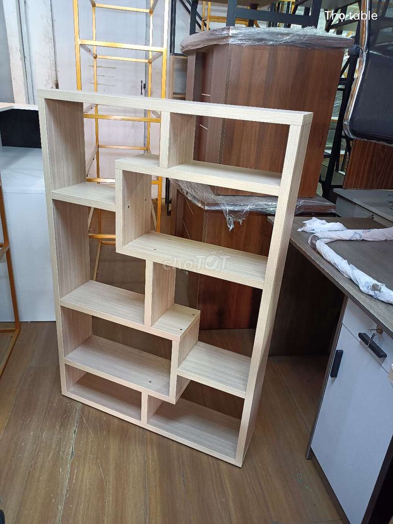 Kệ sách Gỗ HDF Vàng nhạt 80x120x20cm. Mua bán Tủ, kệ gia đình tại Quận Tân Phú Tp Hồ Chí Minh được đăng bởi Nguyễn Đức Thọ hình 1