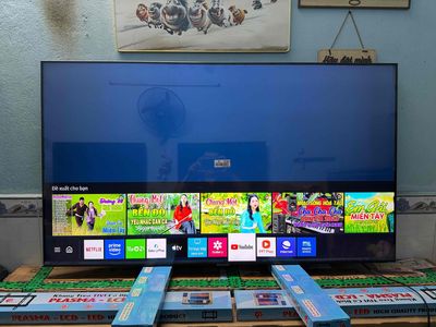 Smart Tivi Samsung 55inch 4K giọng nói, mẫu 2020