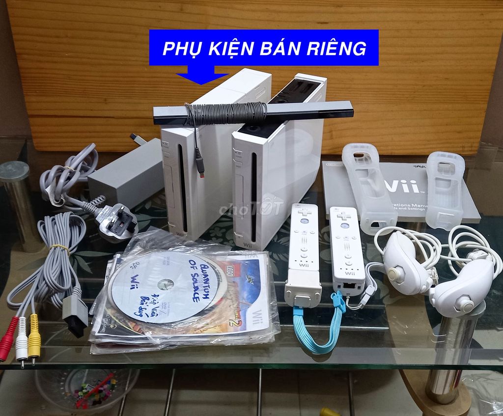 Máy game Nintendo Wii (PHỤ KIỆN BÁN RIÊNG). Mua bán Thiết bị chơi game tại Quận Phú Nhuận Tp Hồ Chí Minh được đăng bởi Thành Nguyên hình 1