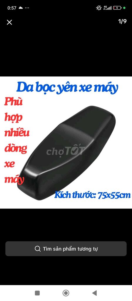 Bọc yên xe số (k dùng cho xe ga)