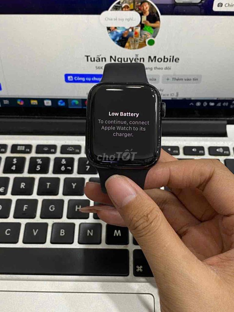 Apple Watch SE2 -  44mm - Vn - Pin 75%. Mua bán Thiết bị đeo thông minh tại Quận 3 Tp Hồ Chí Minh được đăng bởi Tuấn Nguyễn hình 1