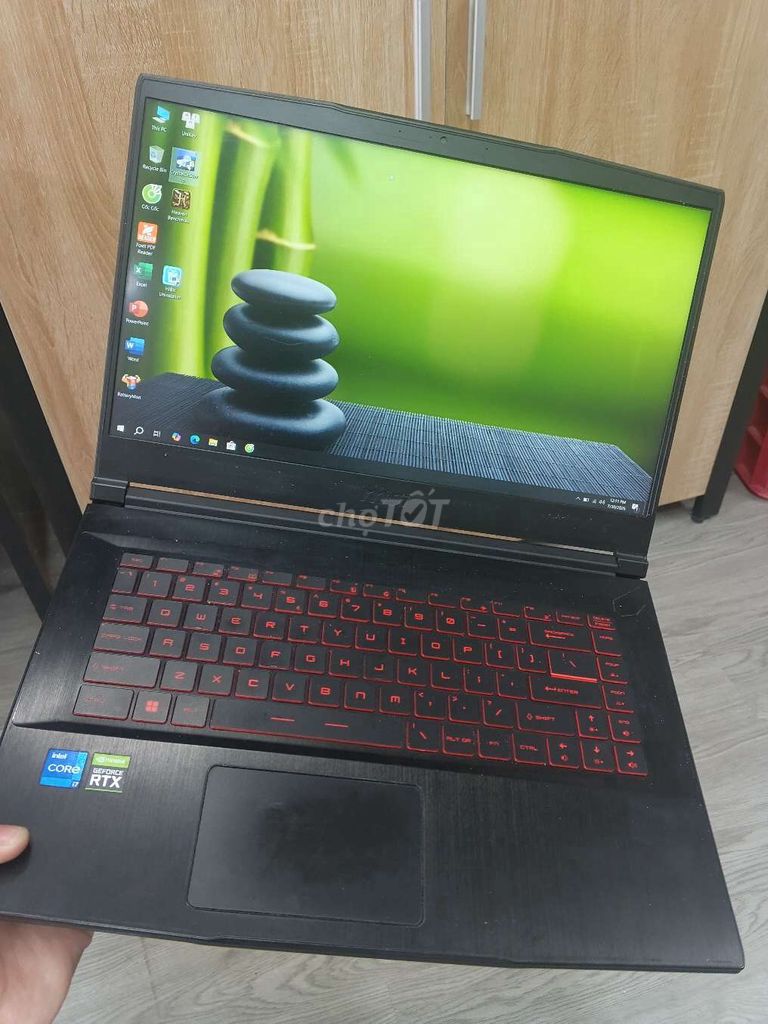 MSI Gaming Laptop i7 RTX 3050 16GB/512GB Đen. Mua bán Laptop tại Quận Gò Vấp Tp Hồ Chí Minh được đăng bởi Chí Hướng Group  hình 1